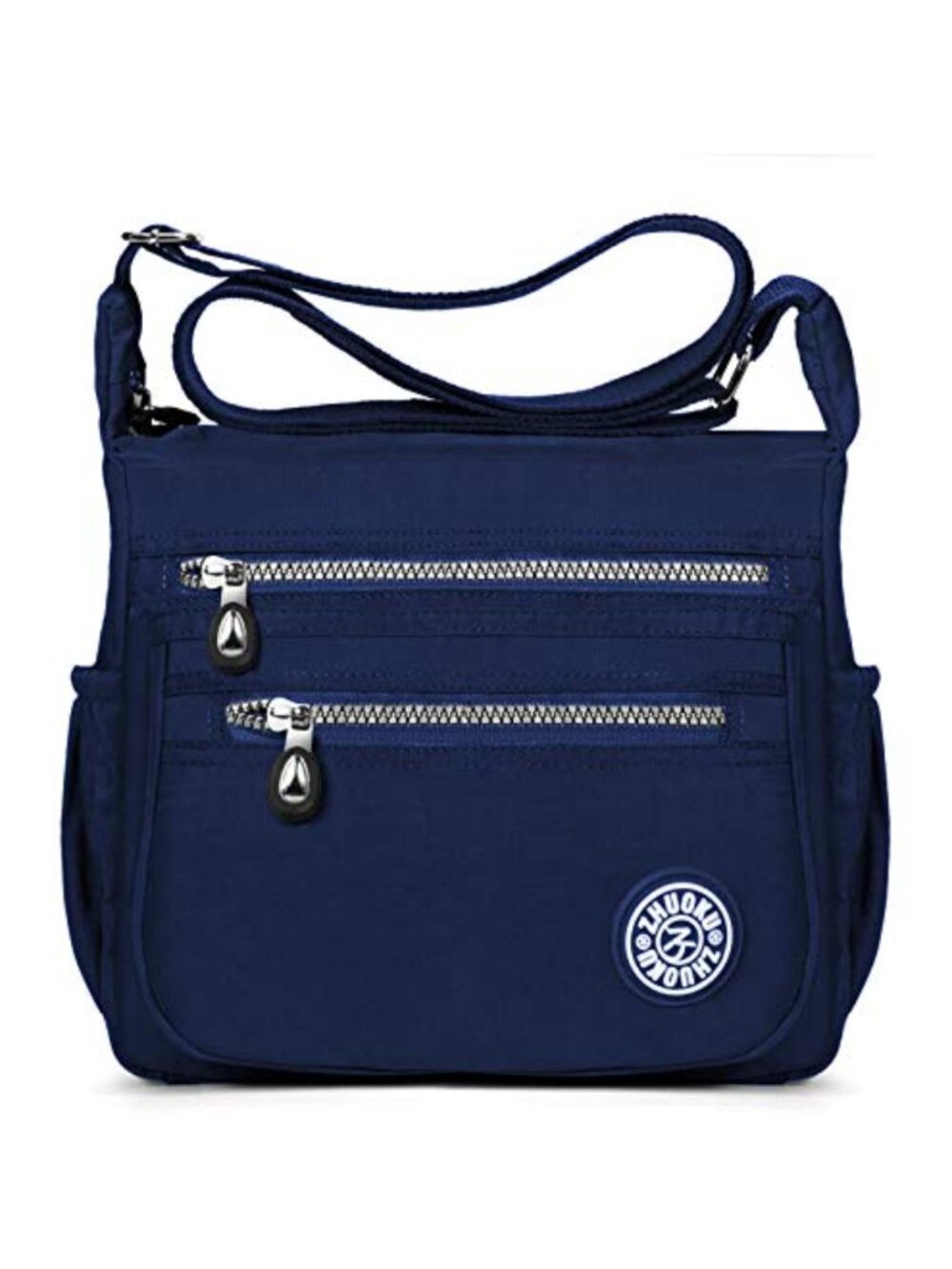 Women Nylon Shoulder Bag Waterproof Crossbody Purse Organizer Travel Messenger